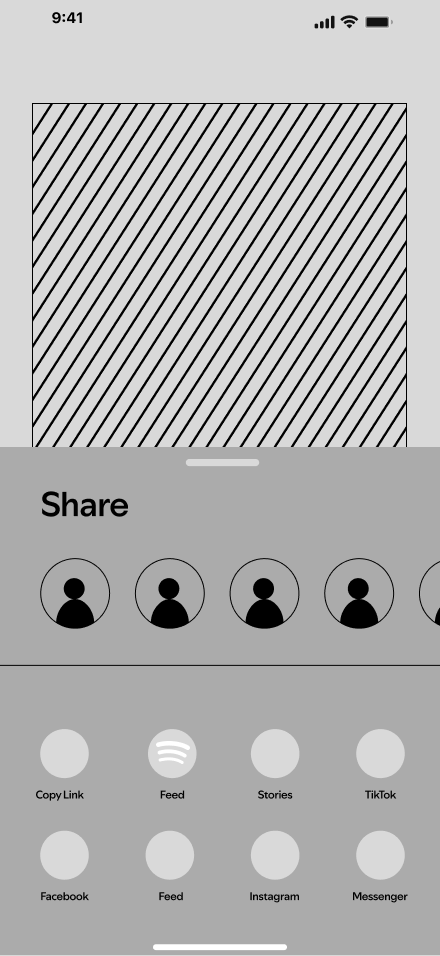 Share Wireframe